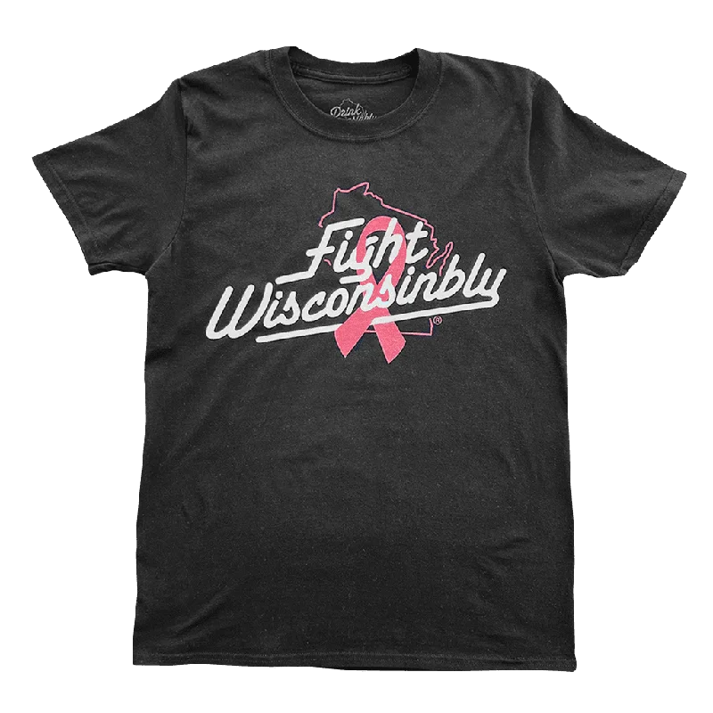 Black Fight Wisconsinbly T-Shirt