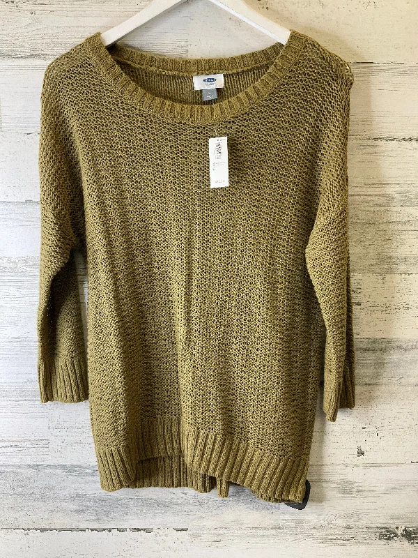 Top 3/4 Sleeve By Old Navy In Beige, Size: M