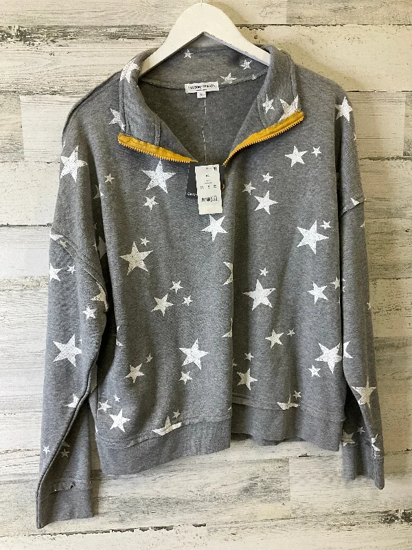 Top Long Sleeve By Grayson Threads In Grey, Size: Xl