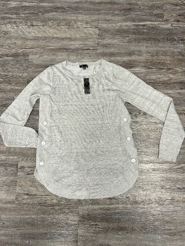 Top Long Sleeve By Lety & Me In Grey, Size: Xs