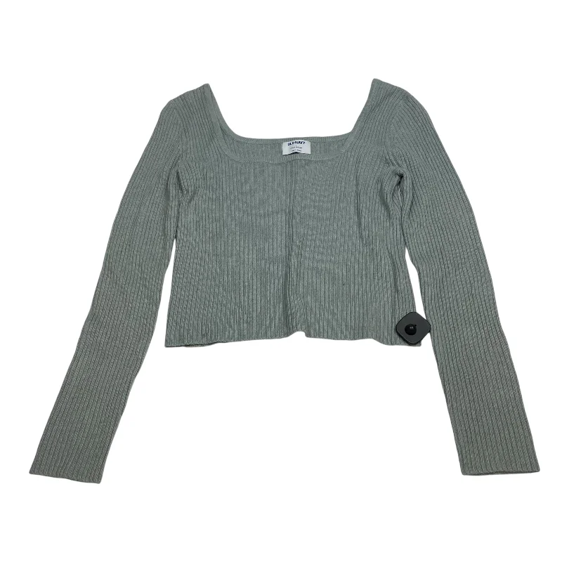 Top Long Sleeve By Old Navy In Green, Size: M