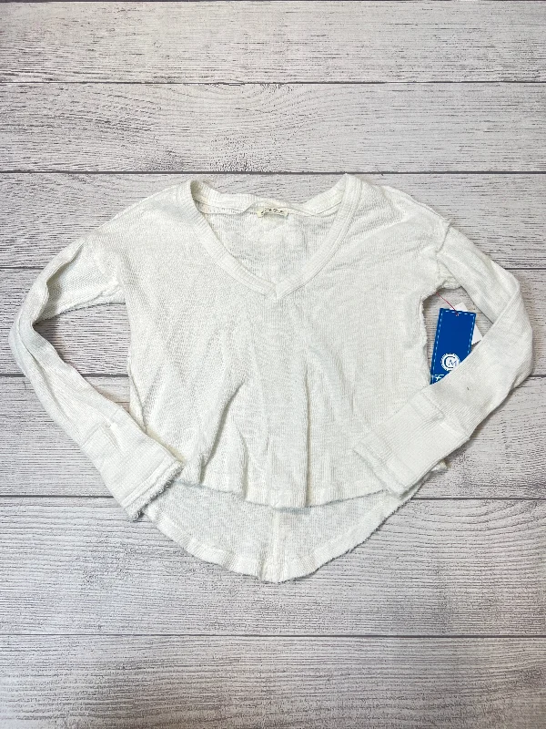 Top Long Sleeve By We The Free In White, Size: Xs