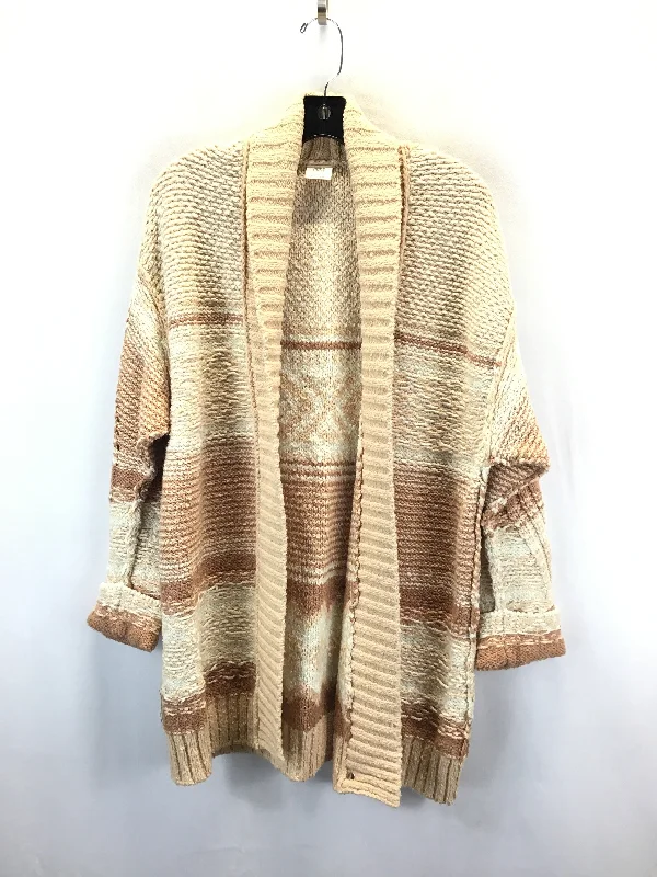 Cardigan By Clothes Mentor In Peach, Size: S