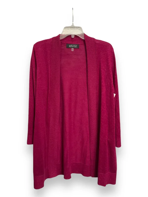 Cardigan By Kasper In Purple, Size: S