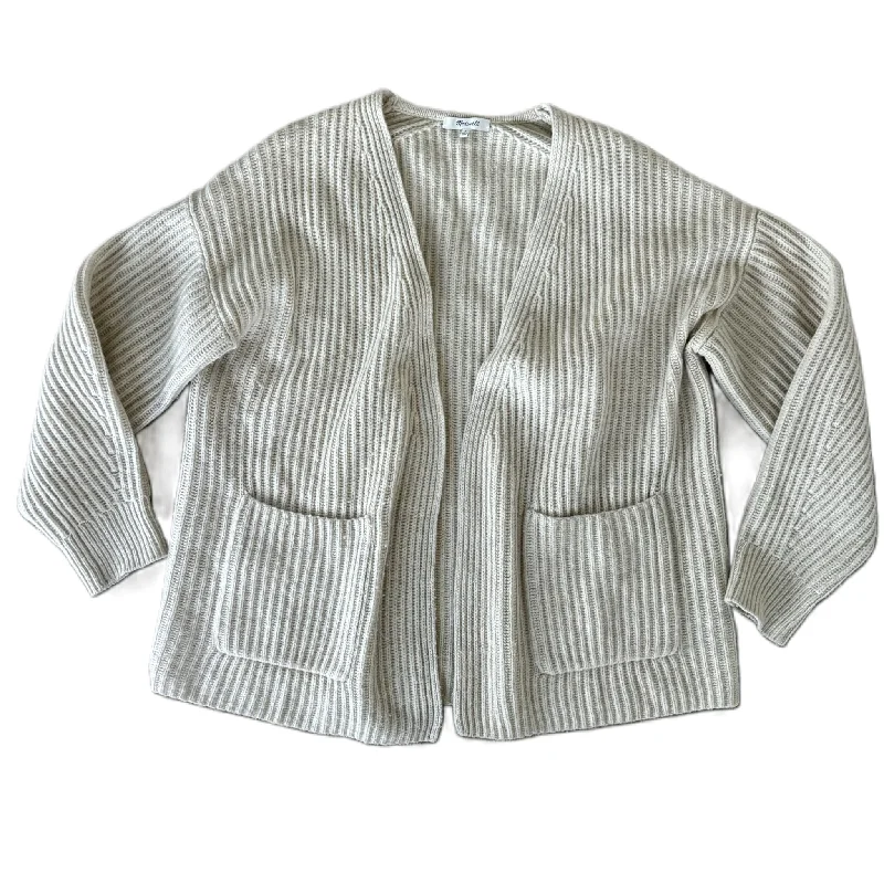 Sweater Cardigan By Madewell In Beige, Size: S