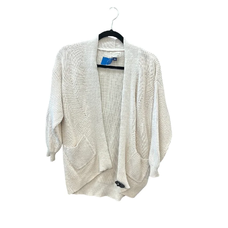 Sweater Cardigan By Universal Thread In Cream, Size: S