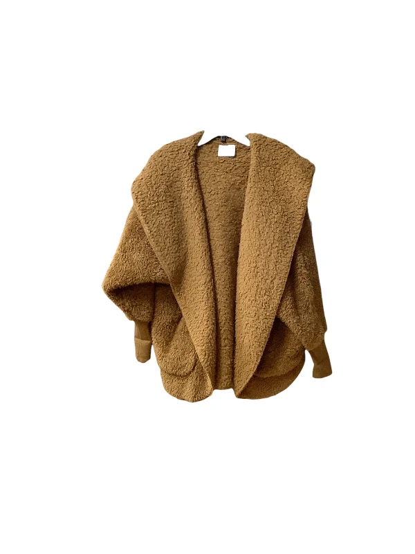 Cardigan By Clothes Mentor In Brown, Size: Osfm