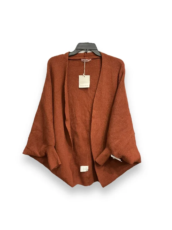 Cardigan By Clothes Mentor In Brown, Size: S