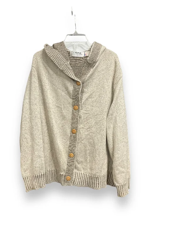 Cardigan By Cmb In Cream, Size: Xxl