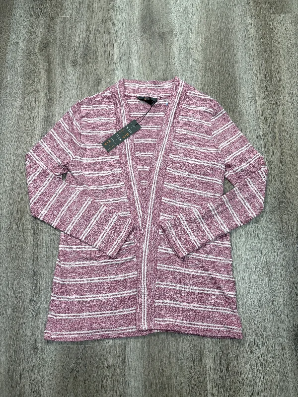 Cardigan By Hawthorn In Pink, Size: S