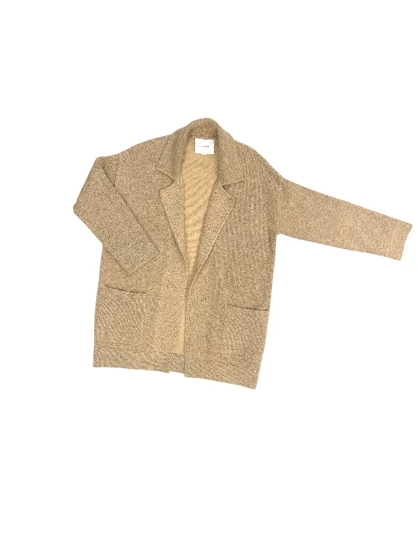 Cardigan By Thread And Supply In Tan, Size: Xs