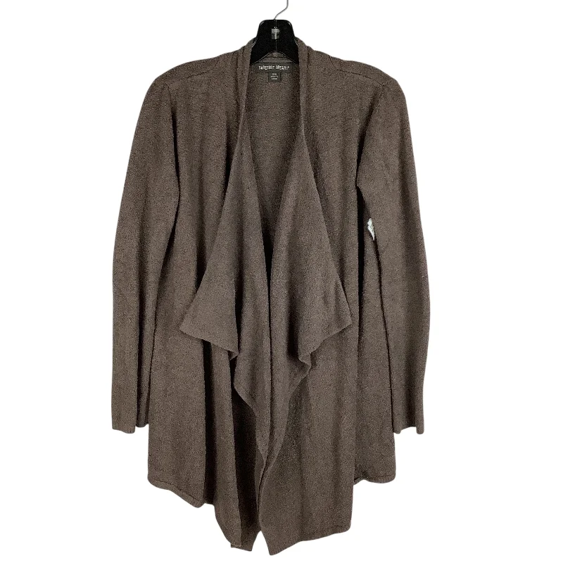 Sweater Cardigan By Barefoot Dreams In Brown, Size: S/M