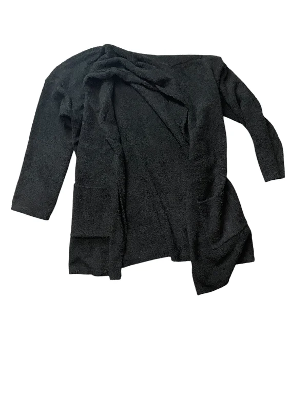 Sweater Cardigan By Clothes Mentor In Black, Size: S