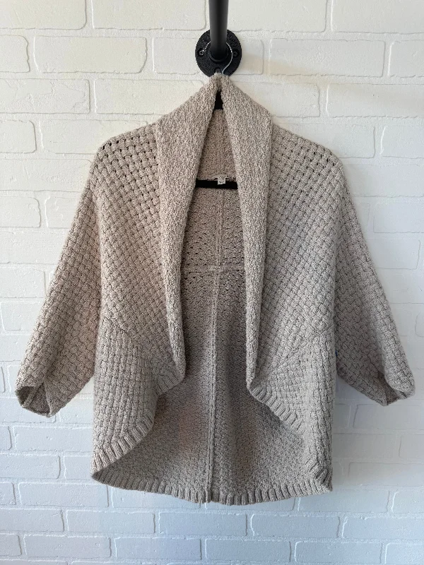 Sweater Cardigan By Hinge In Tan, Size: Xs