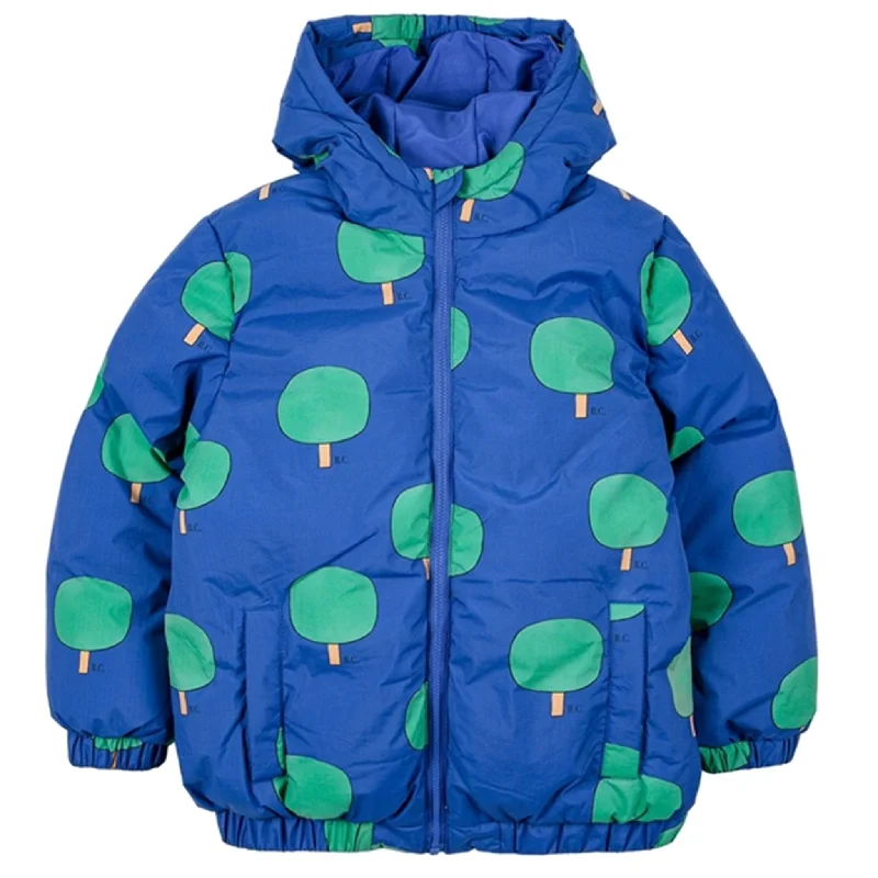 Bobo Choses Blue Green Tree Jacket AOP