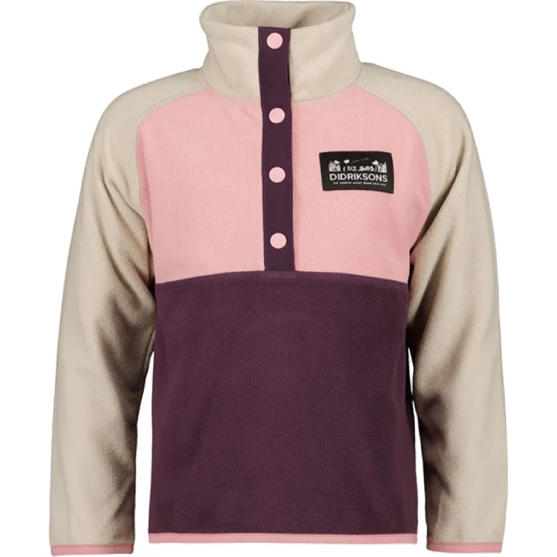 Didriksons Plumb Monte Kids Fleece Jacket