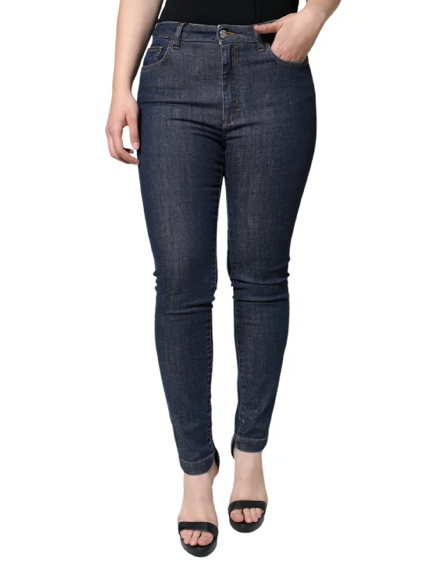 Dolce & Gabbana   QUEEN Cotton Skinny  Women's Jeans