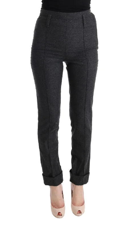 Ermanno Scervino Chic  Casual Skinny Women's Pants