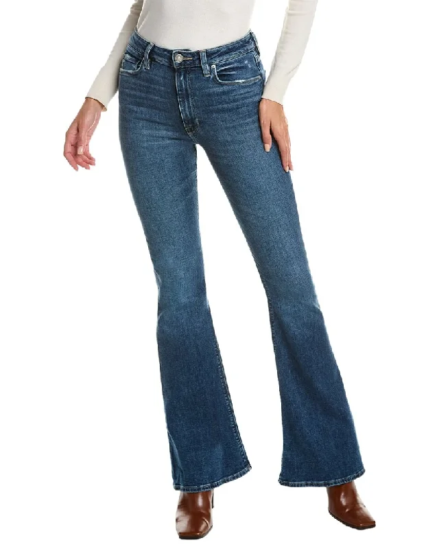 HUDSON Jeans Holly Lotus High-Rise Flare Jean