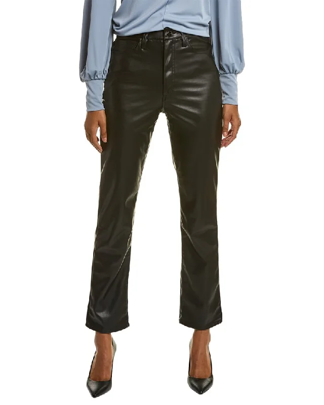 JOE'S Jeans The Honor High-Rise Black Straight Ankle Jean