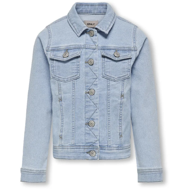 Kids ONLY Light Blue Denim Sara Denim Jacket Noos