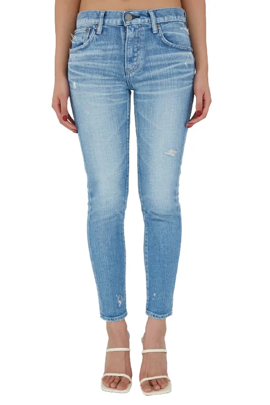 Lenox Skinny Jeans In Ltblu