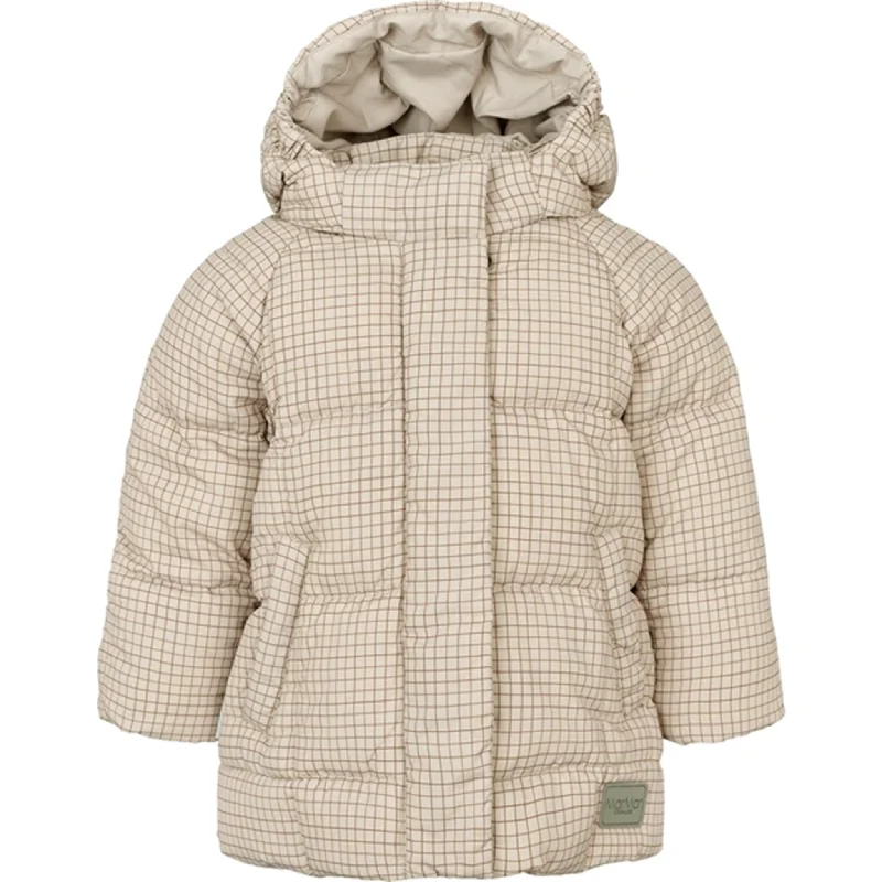 MarMar Omega Puffer Down Jacket Wood Check