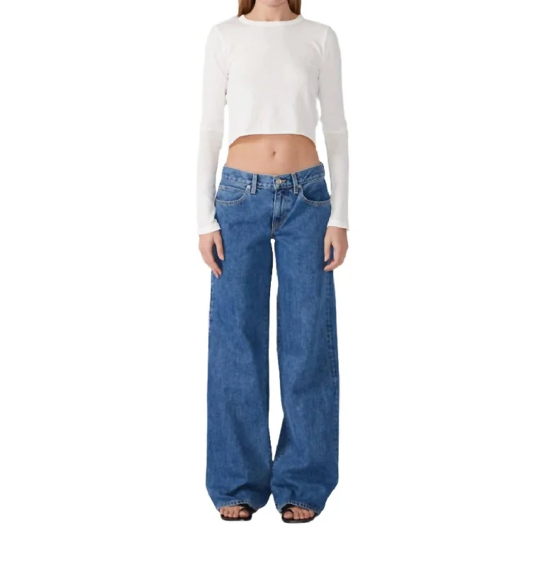 Mica Wide Leg Jeans In Sweet Memory