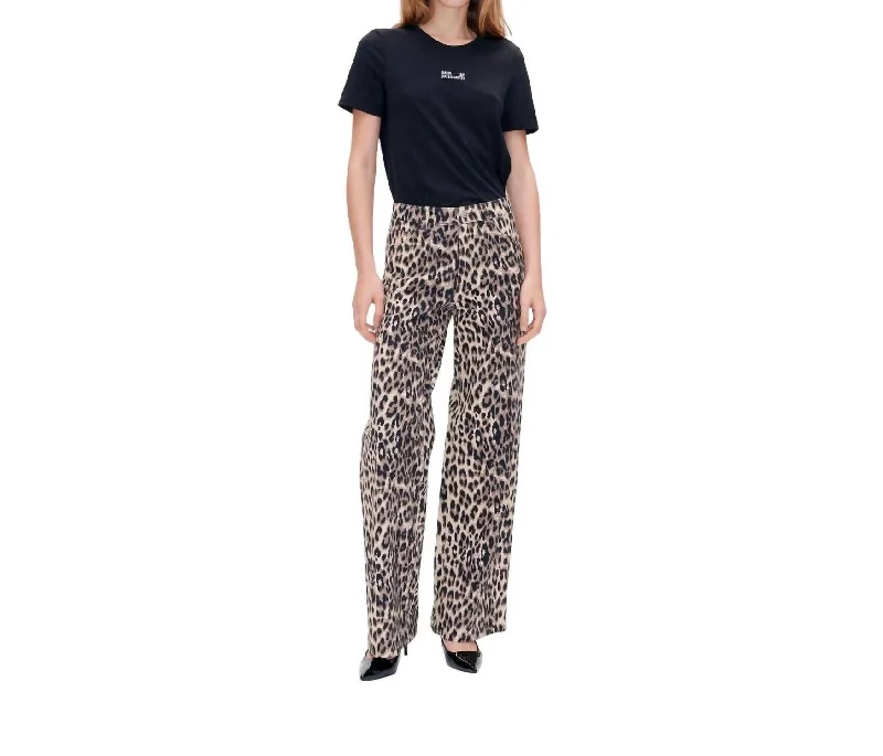 Nicette Jean In Brown Baum Leopard