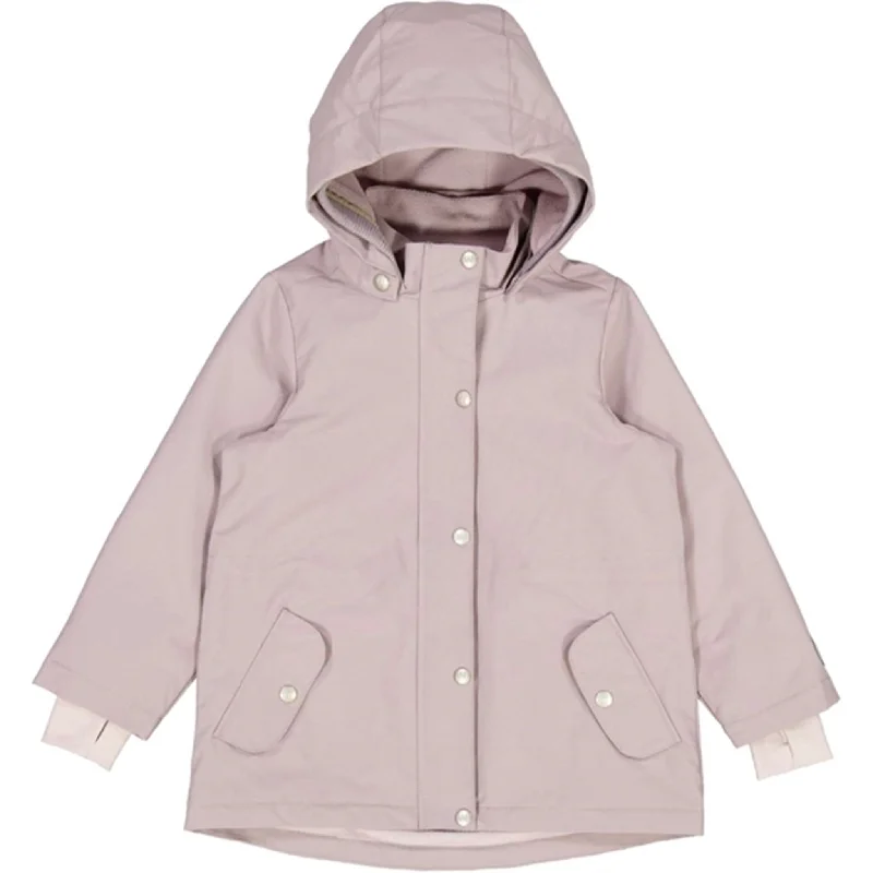 Wheat Jacket w. Fleece Gry Tech Purple Dove