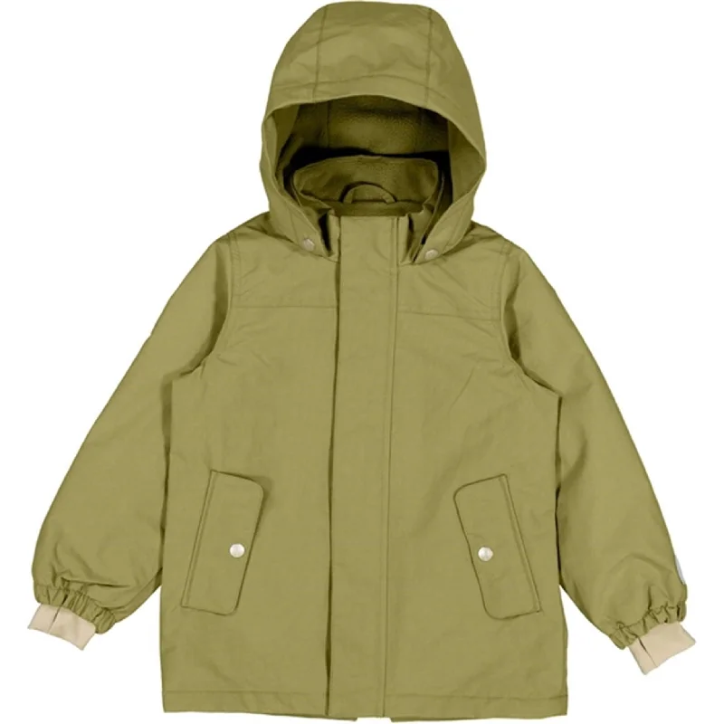 Wheat Jacket w. Fleece Karl Tech Heather Green