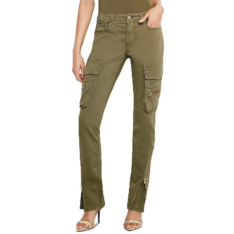 Womens Skinny Ankle Cargo Pants