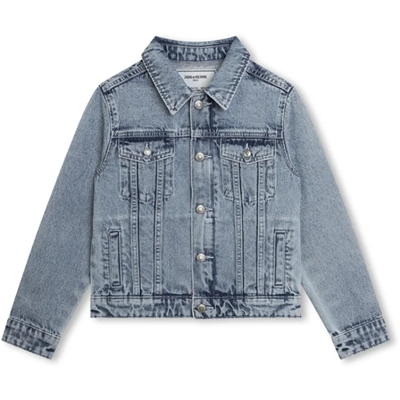 Zadig & Voltaire Bleach Denim Jacket