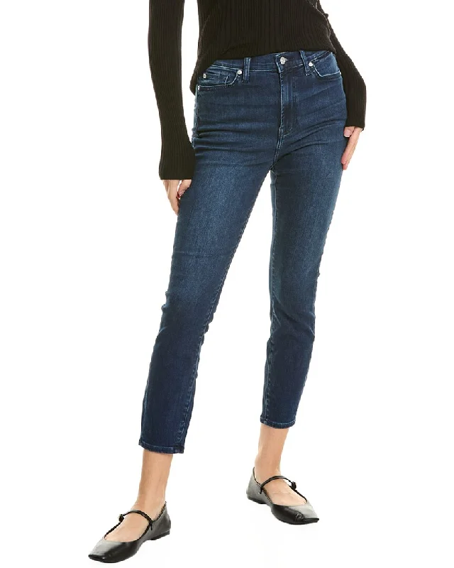 7 For All Mankind High-Waist Ankle Gwenevere Skinny Jean