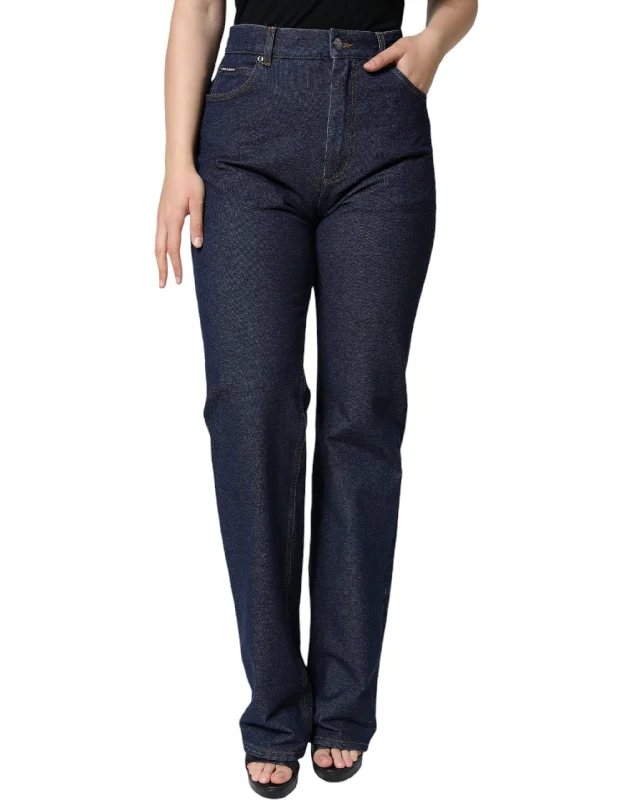 Dolce & Gabbana   Cotton Stretch Straight  Women's Jeans