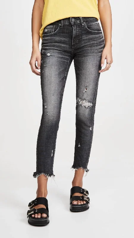 Glendele Skinny Jeans In Black