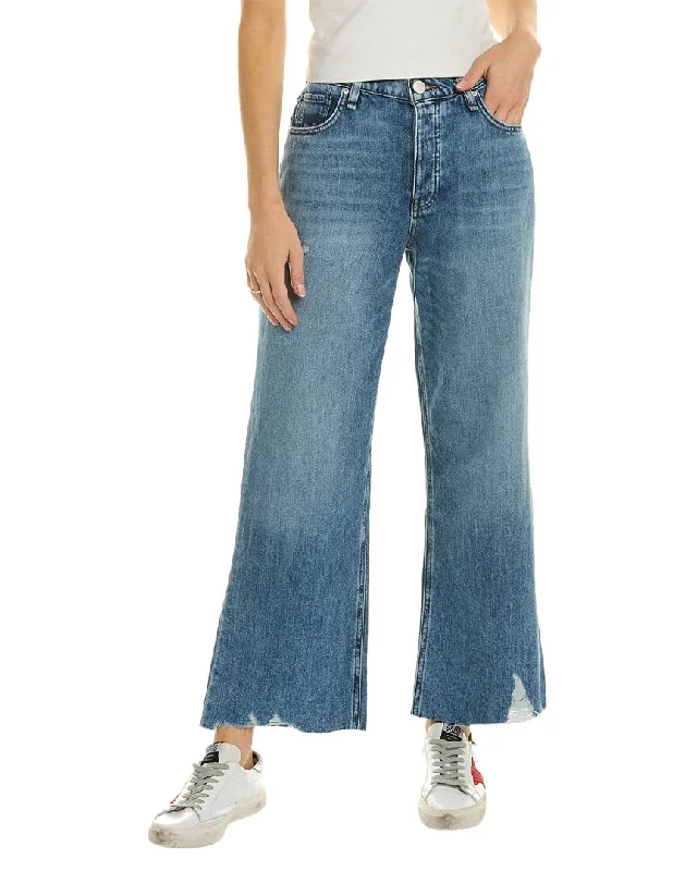 HUDSON Jeans Rosie Thunder Force Wide Leg Jean