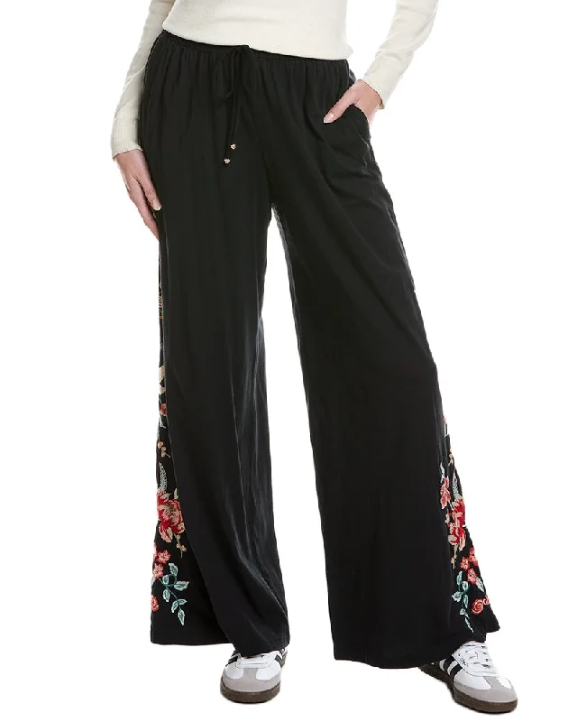 Johhny Was Wide Leg Knit Pant