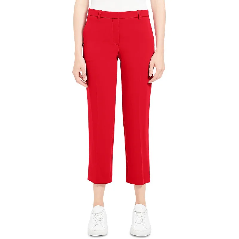 Womens Crepe Tailored Trouser Pants