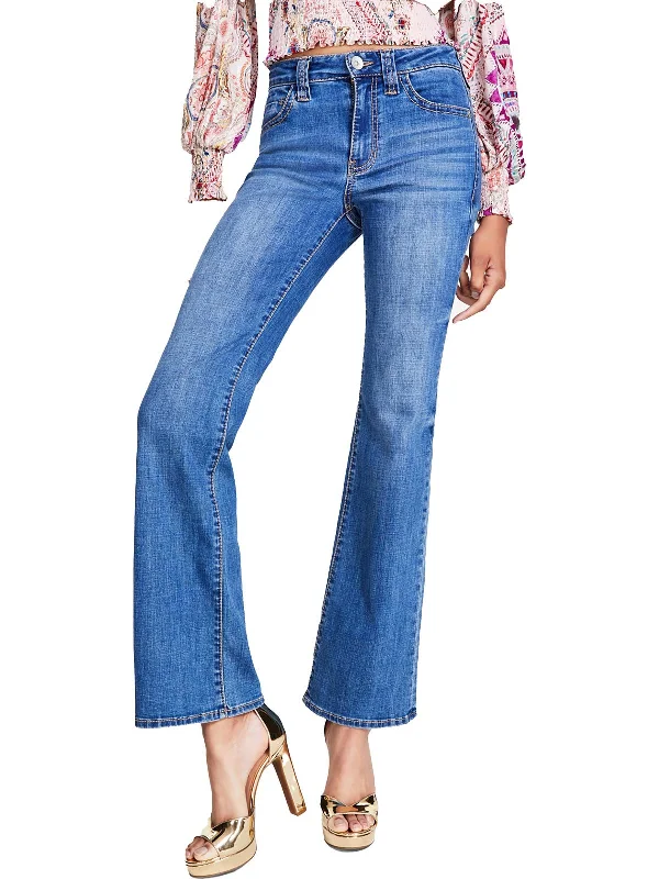 Womens Denim Stretch Bootcut Jeans